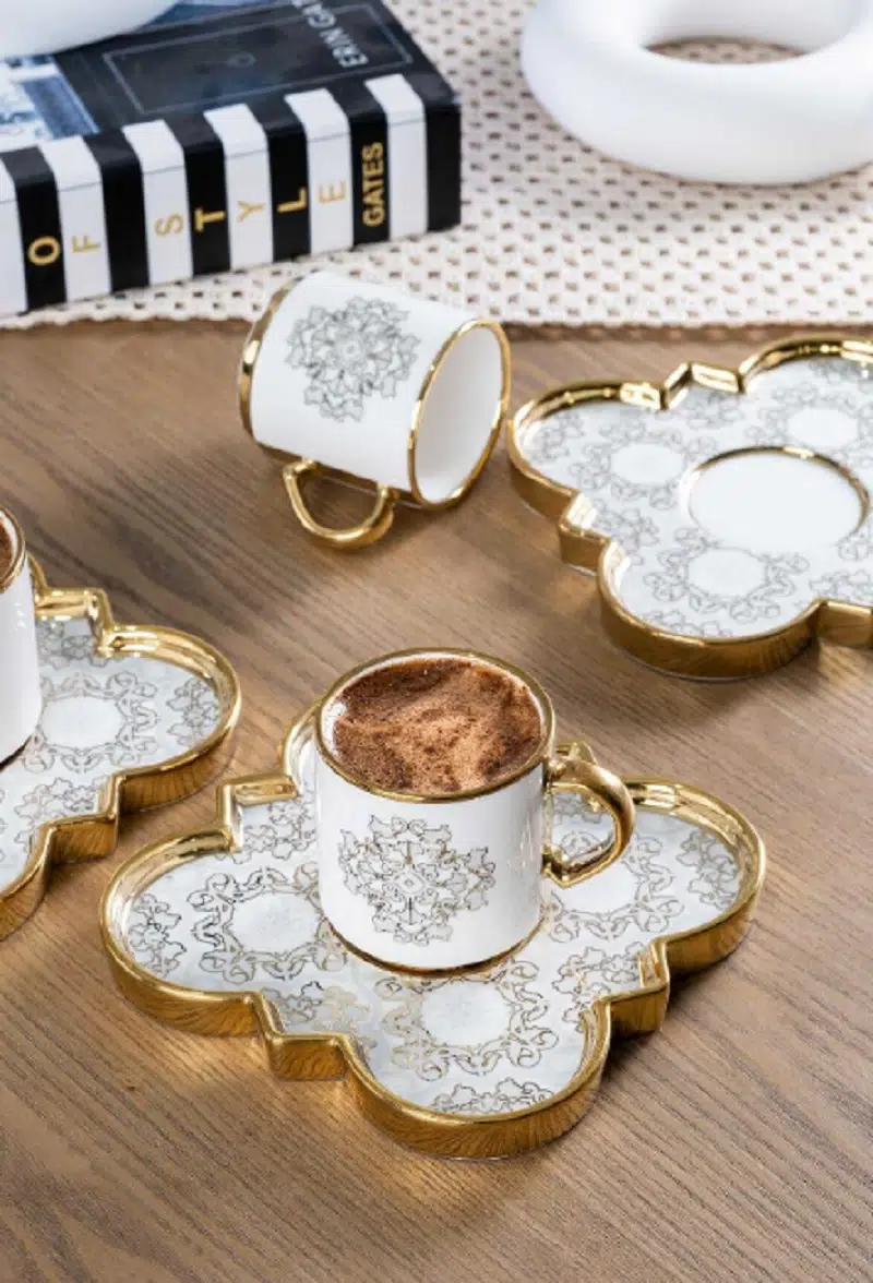 Acar Amara 6 Kişilik Kahve Fincanı Takımı 90 ml 0151