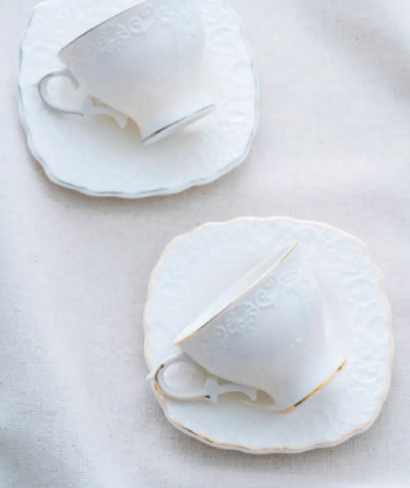 Acar Angela Gold 6 Kişilik Kahve Fincan Takımı 6058