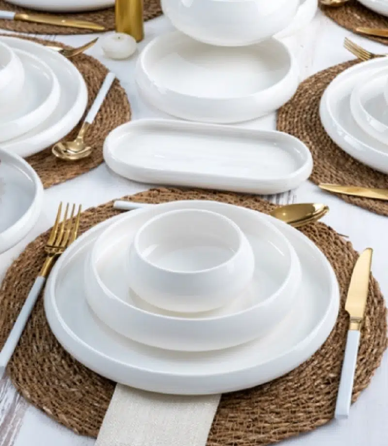 Acar Bianco Perla Full Moon 27 Parça 6 Kişilik Yemek Takımı 22-0145