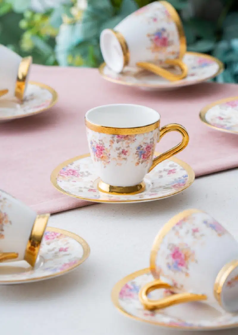 Acar Francis 6 Kişilik Kahve Fincanı Takımı 90 ML 6919