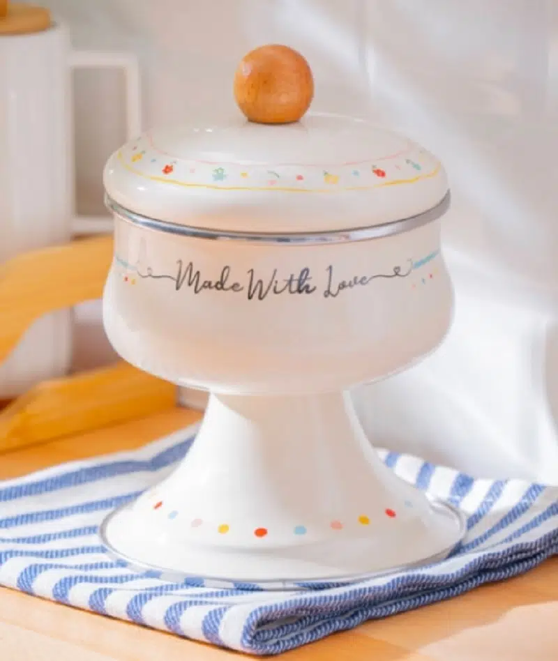 Acar Made With Love Emaye Şekerlik Ayaklı XAP-07713