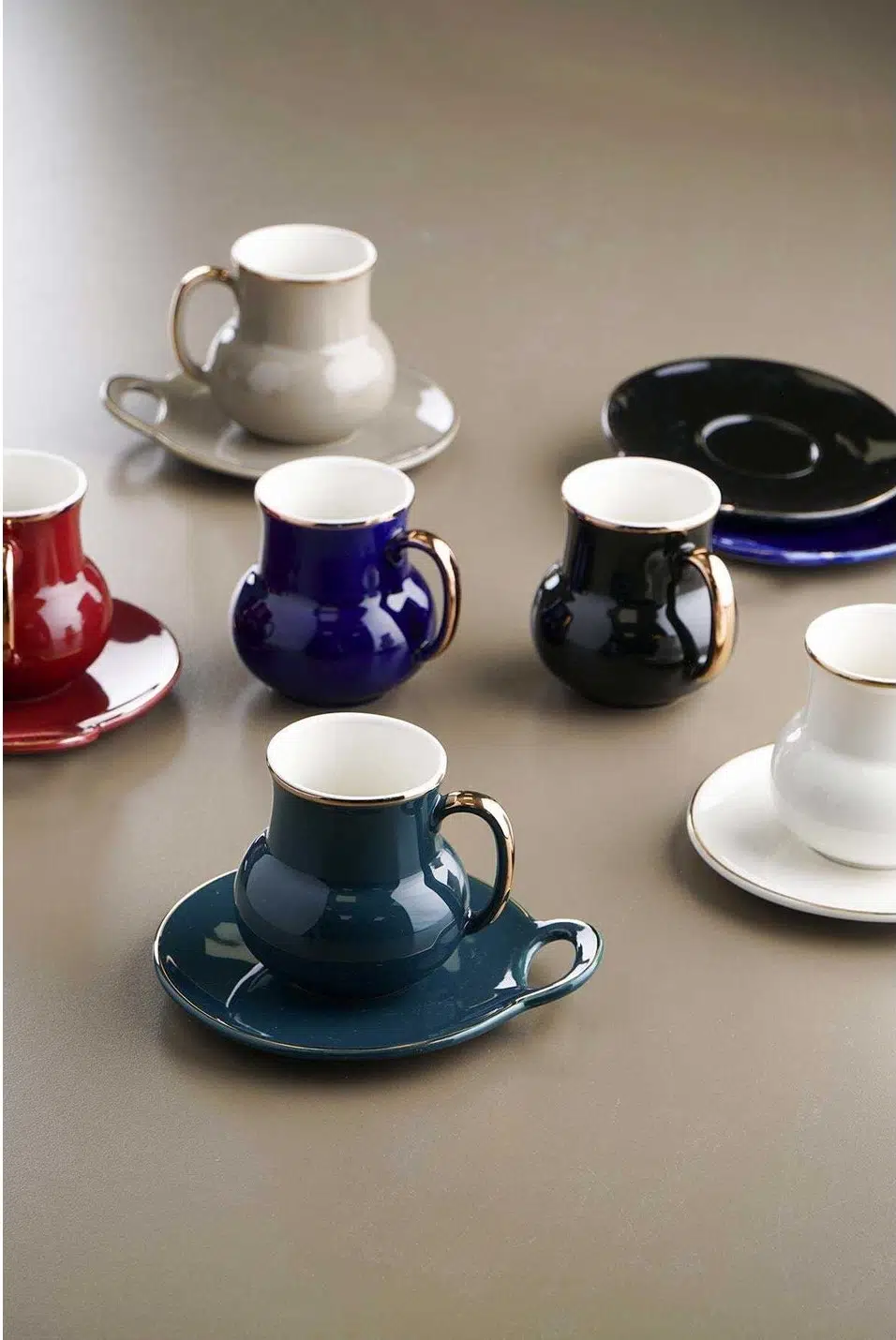 Acar Porselen 6 Lı Kahve Fincan Takımı Porj-011013