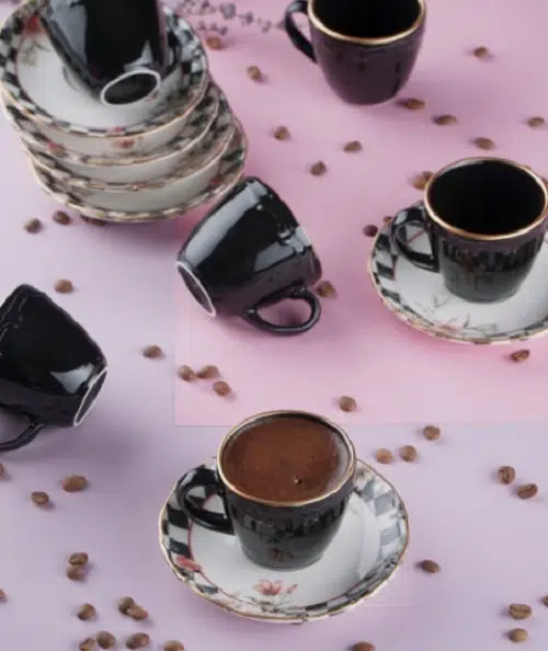 Acar Porselen Anna 6 Lı Kahve Fincan Takımı XTL-22-0008\6-DAMA