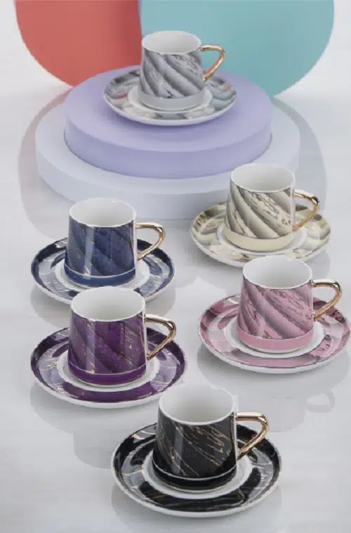 Acar Porselen Helios Kahve Fincan Takımı 12095