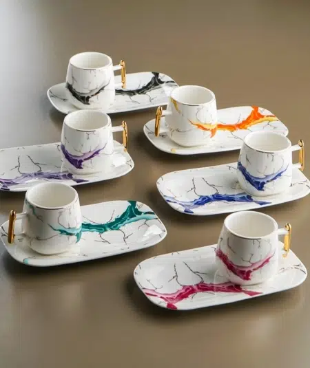 Acar Porselen Maison 6 Lı Fincan Takımı 011247