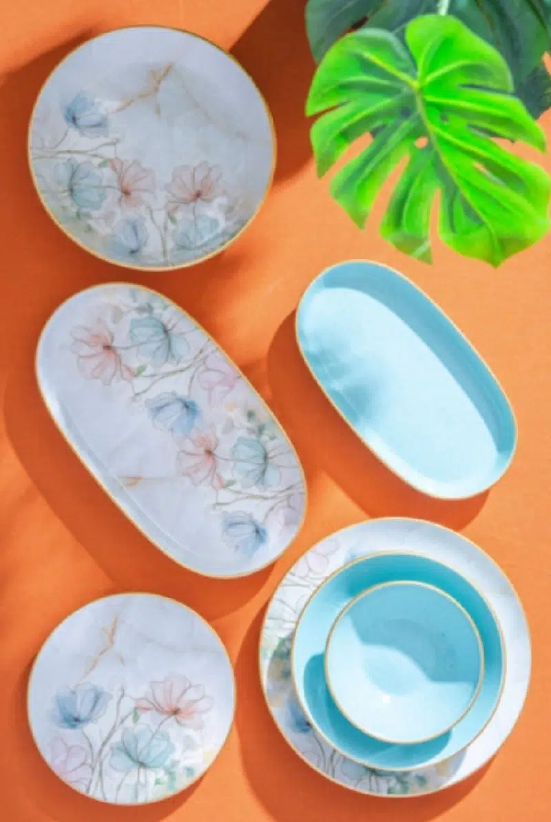 Acar Rae 27 Parça 6 Kişilik Seramik Yemek Takımı 8303