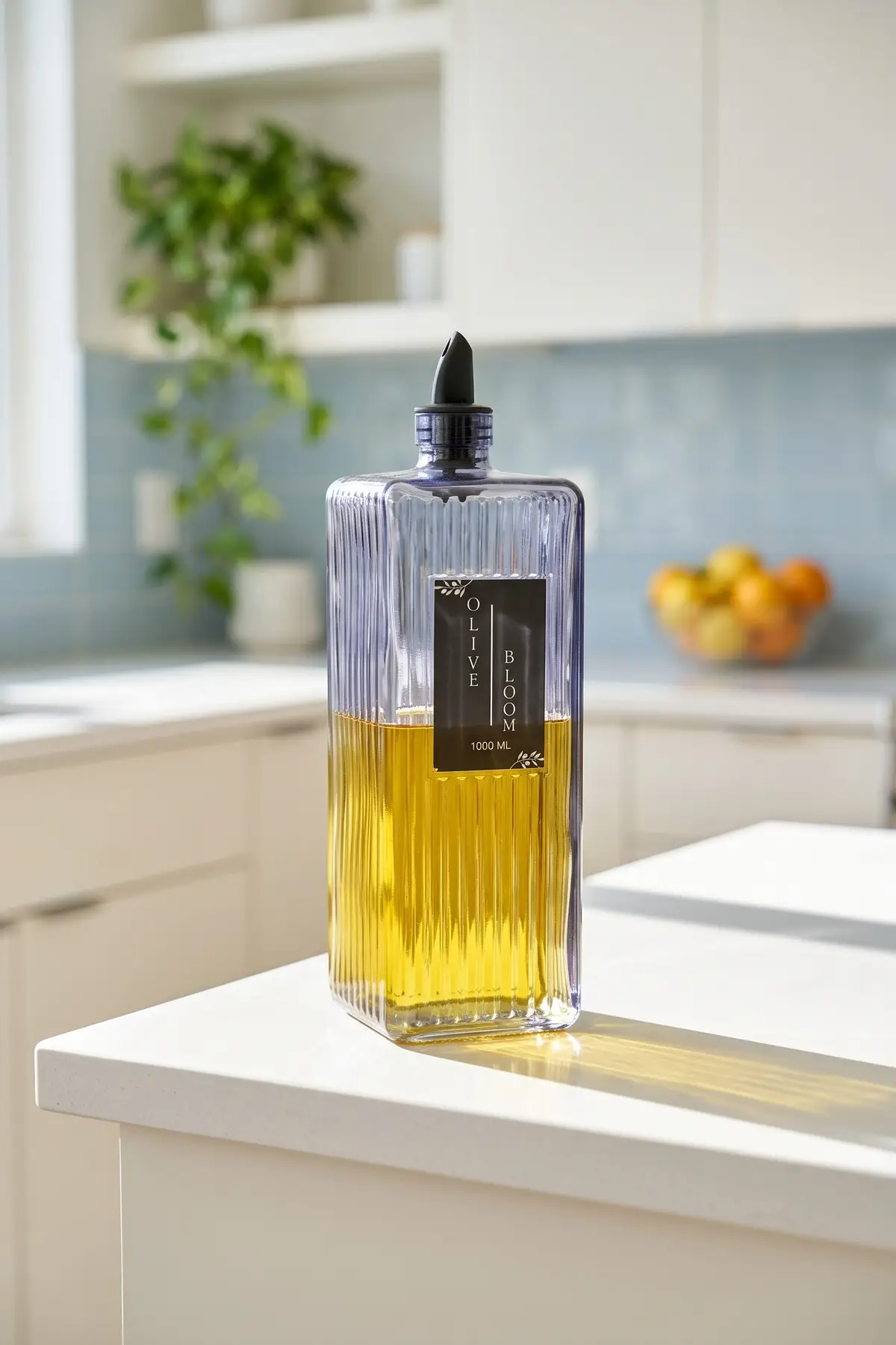 Acar Raschel Cam Yağdanlık 1000Ml Alw-09176