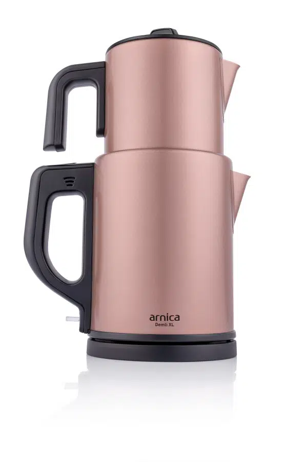 Arnica Demli XL Çelik Çaycı Rose 33280