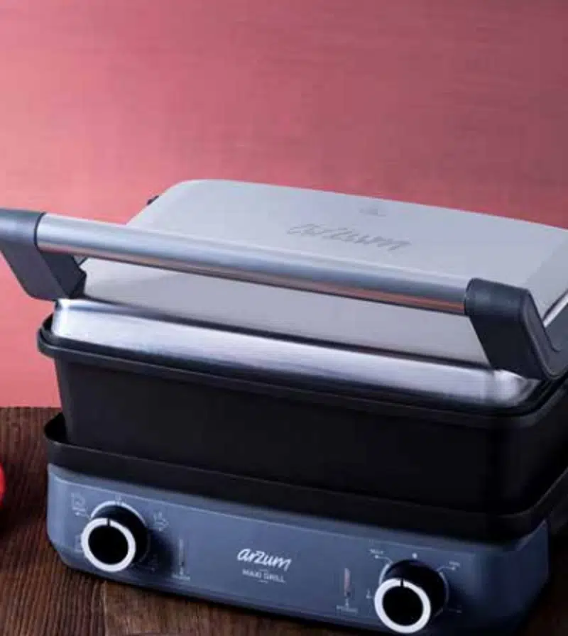 Arzum Maxi Grill Pro Multi Fonksiyonel Pişirici Inox Tepsili AR2043