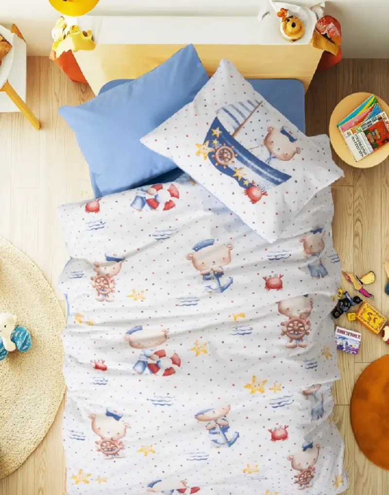 Cotton box Bebek Nevresim Takımı Seaman Mavi