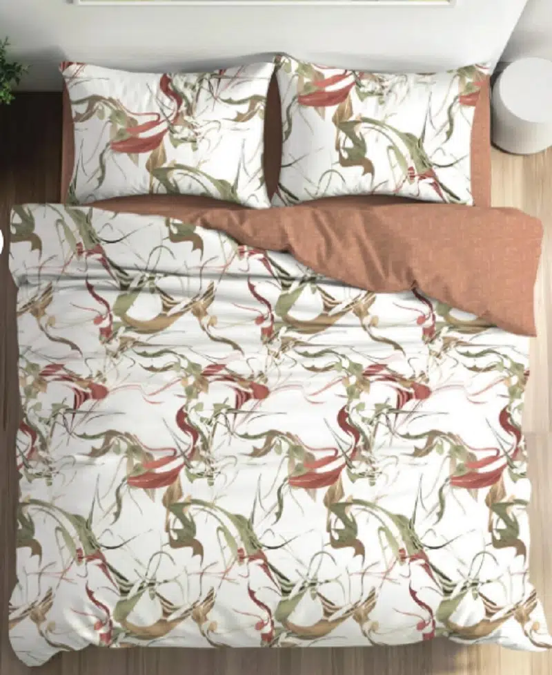 Cotton Box Fixbox Ranforce Tek Kişilik Çarşafı Lastikli Nevresim Takımı Vibra Tarçın