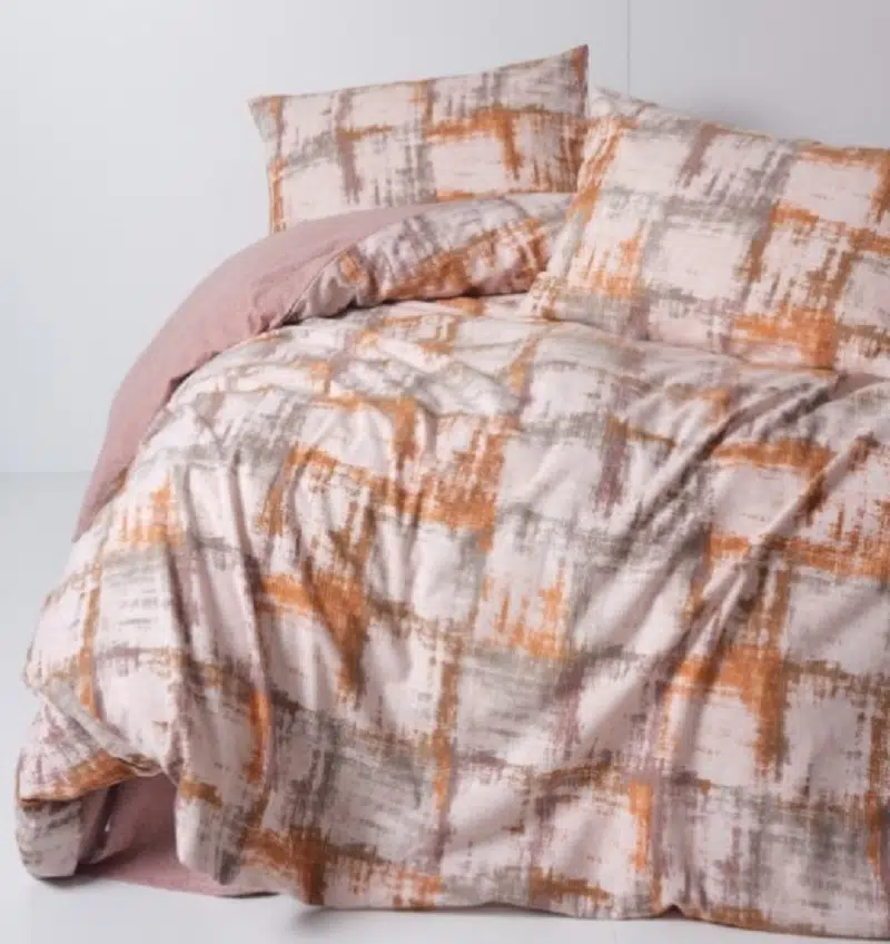 Cotton Box Flanel Rina Kiremit Çift Kişilik Nevresim Takımı