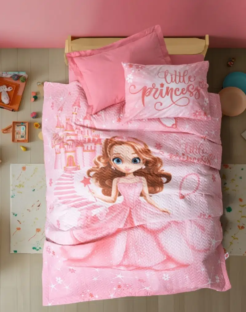 Cotton Box Junior Tek Kişilik Complete Set Gimbiya Pembe