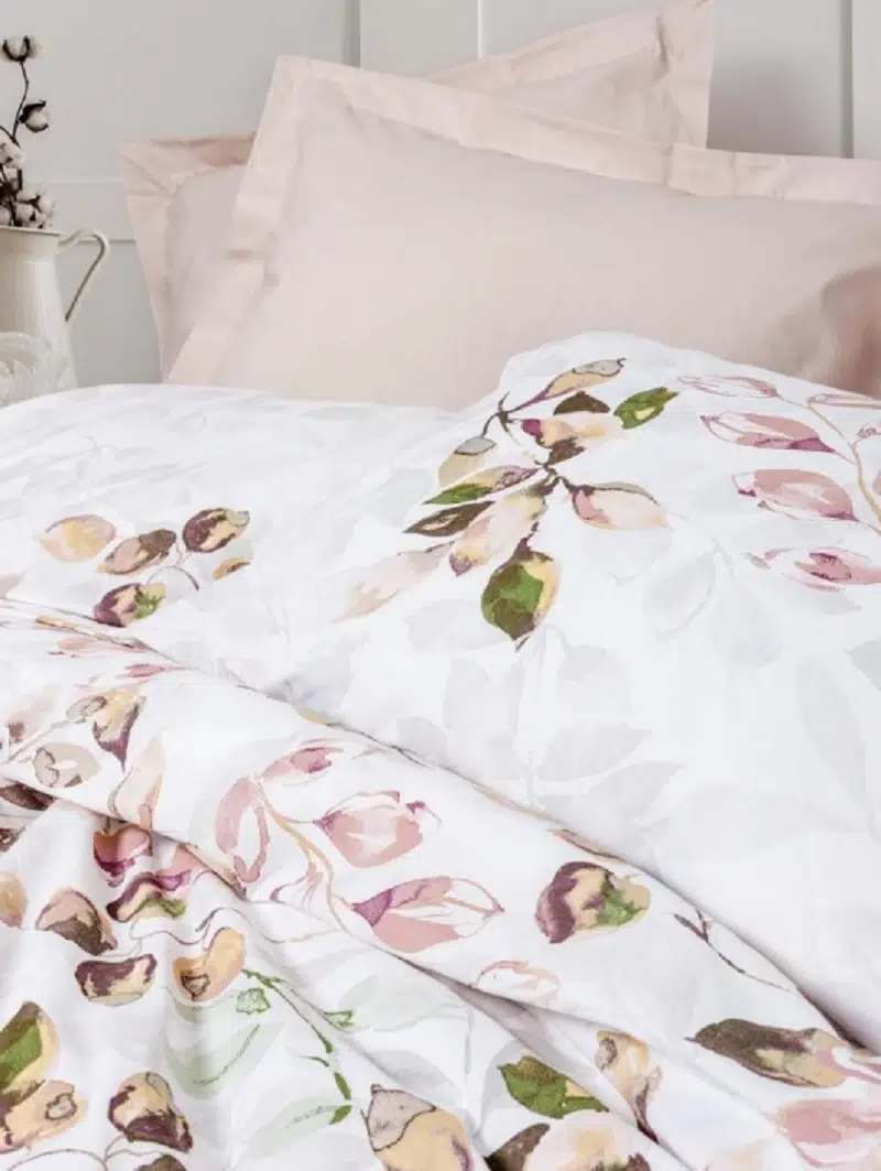 Cotton Box Modeline Ranforce Brice Bej Tek Kişilik Nevresim Takımı