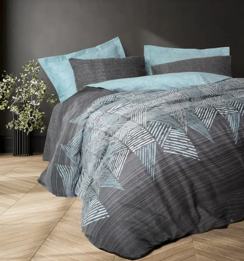 Cotton Box Modern Çift Kişilik Nevresim Takımı Arel Antrasit