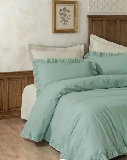 Cotton Box Nevresim Takımı Maıson Ranforce Lova Adacayı-Bej C.K.