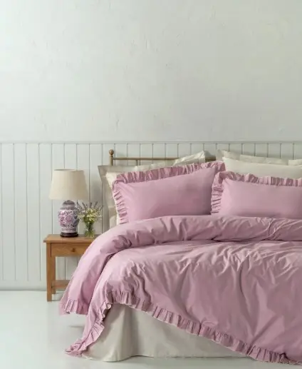 Cotton Box Nevresim Takımı Maıson Ranforce Lova G.Kurusu-Bej C.K.