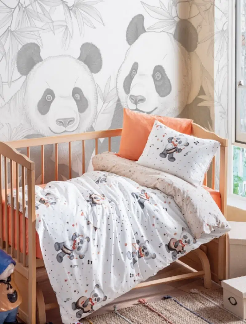 Cottonbox Bebek Nevresim Takımı Musico Oranj