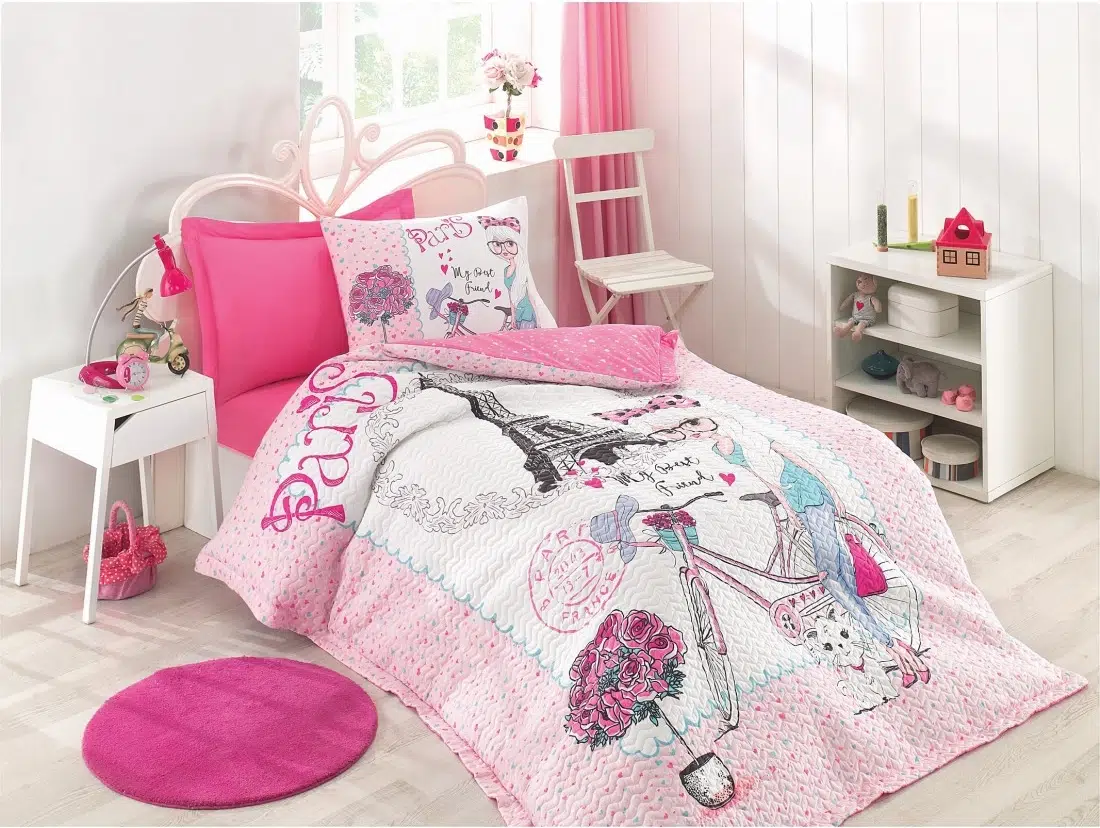 Cottonbox Best Friend Pembe Tek Kişilik Complete Set