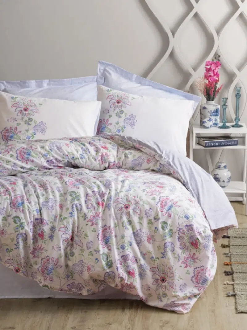 Cottonbox Bohem Adsila-Mavi Tek Kişilik Nevresim Takımı 1812