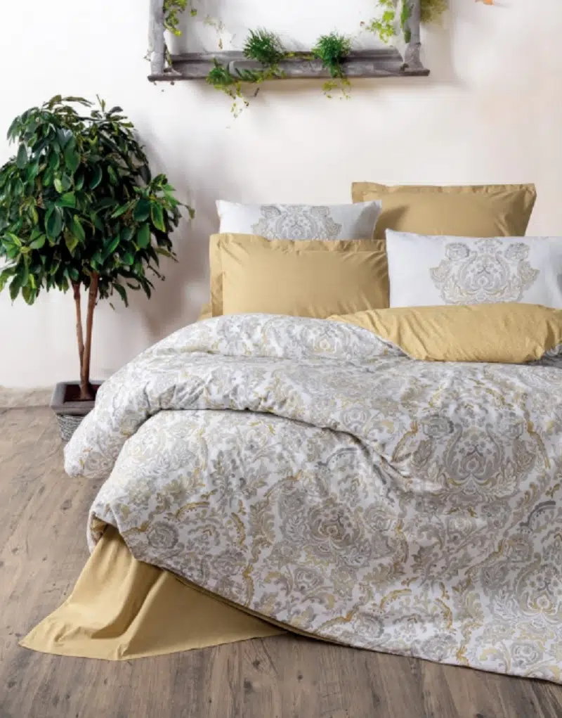 Cottonbox Bohem Najva-Hardal Çift Kişilik Nevresim Takımı 1813