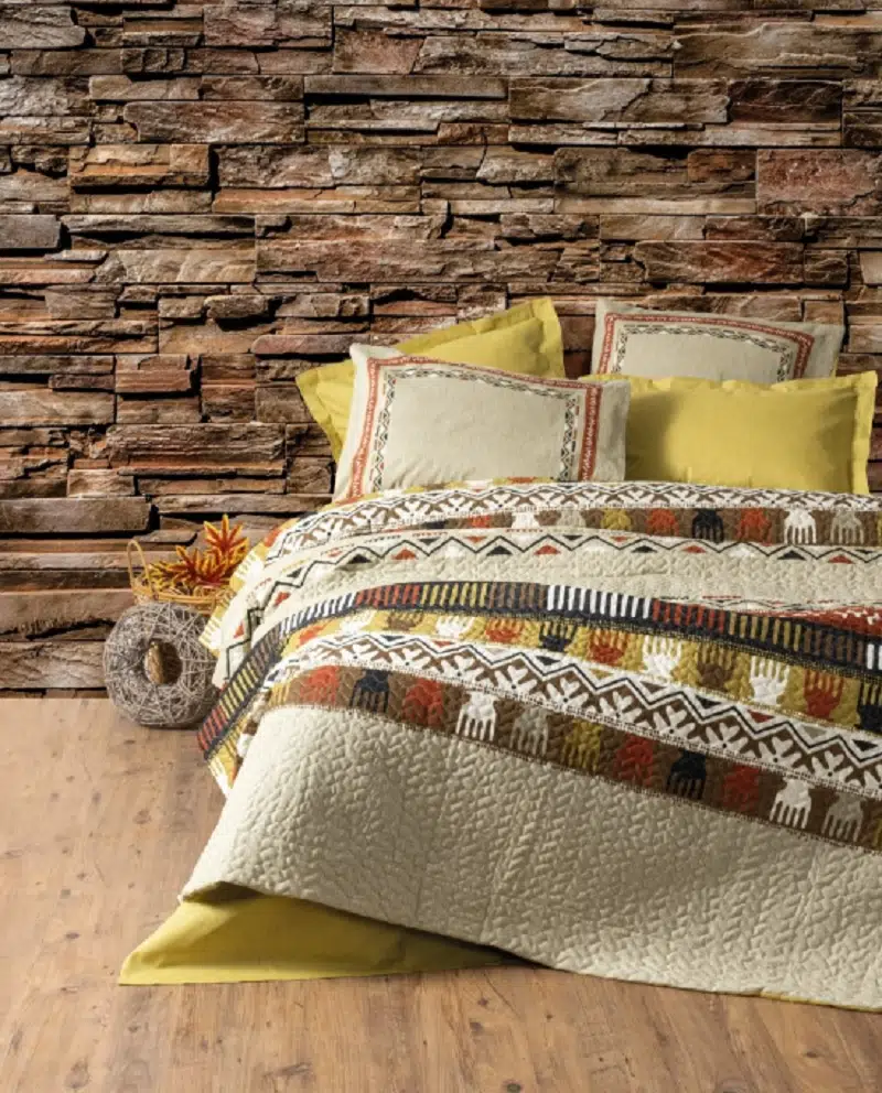 Cottonbox Ethnic Çift Kişilik Complete Set Magnus Hardal 2261