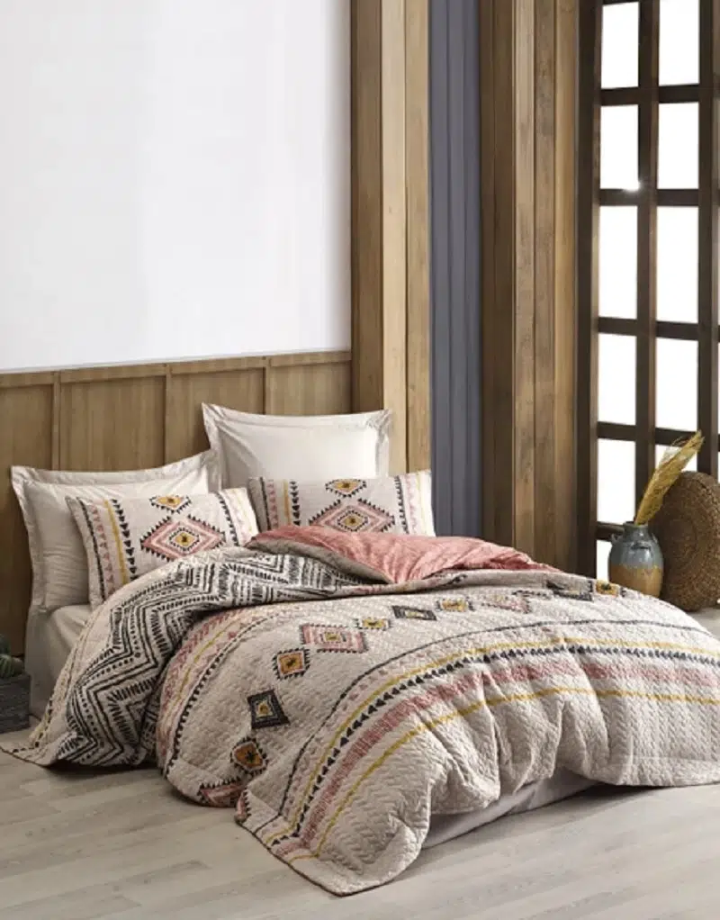 Cottonbox Ethnic Felix-Kiremit Double Çift Kişilik Complete Set 2261