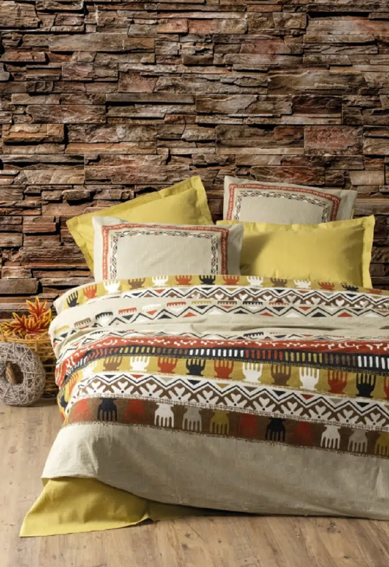 Cottonbox Ethnic Magnus-Hardal Çift Kişilik Nevresim Takımı 1749