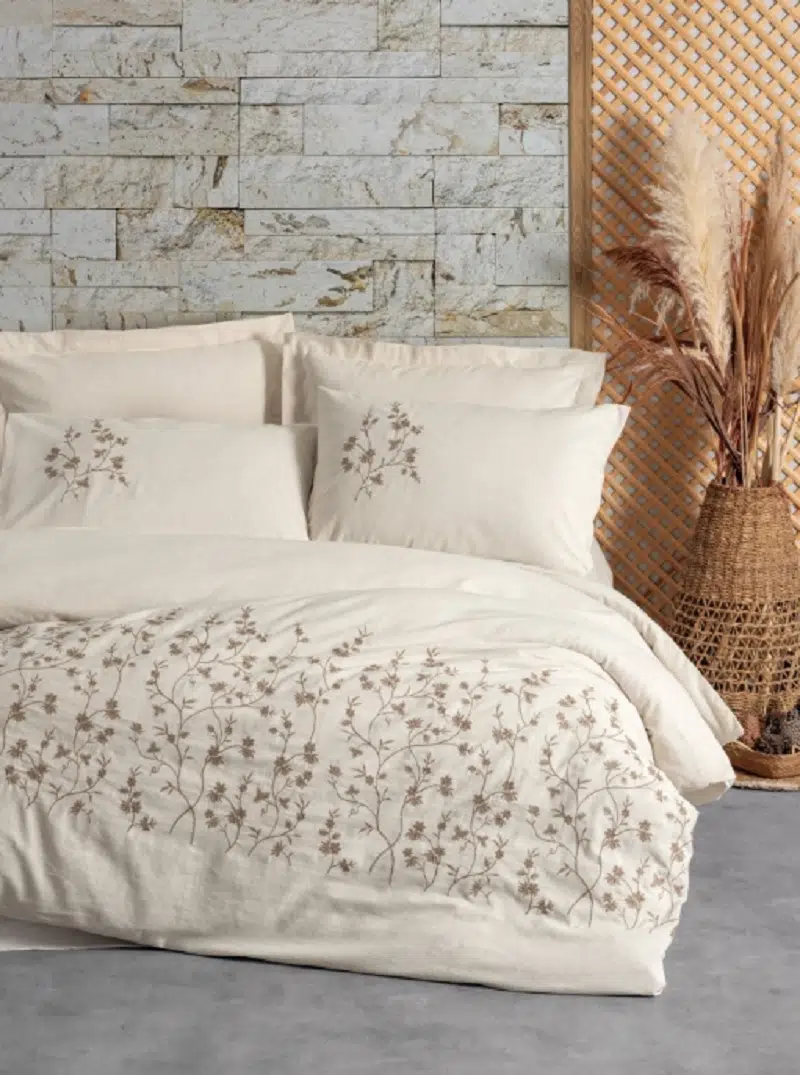 CottonBox Keten Hemera Çift Kişilik Nevresim Takımı