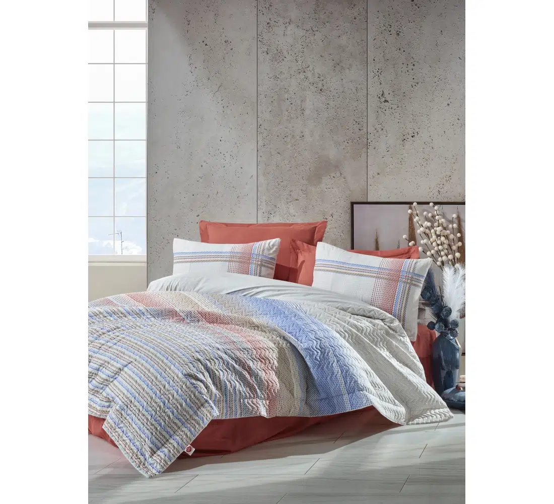 Cottonbox Mode Line Frey Mercan Çift Kişilik Complete Set