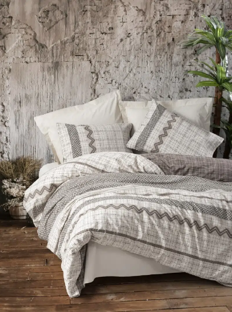 CottonBox Toprak Aren Kahve Çift Kişilik Nevresim Takımı