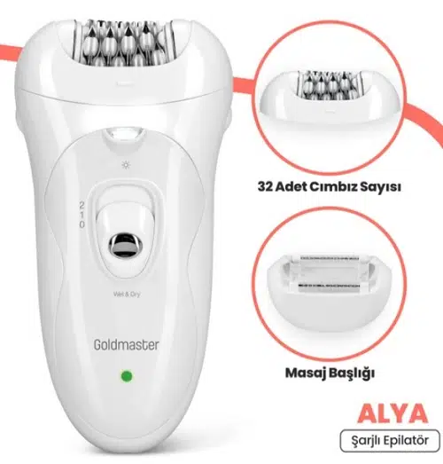 Goldmaster Alya Epilasyon Cihazı GM8136