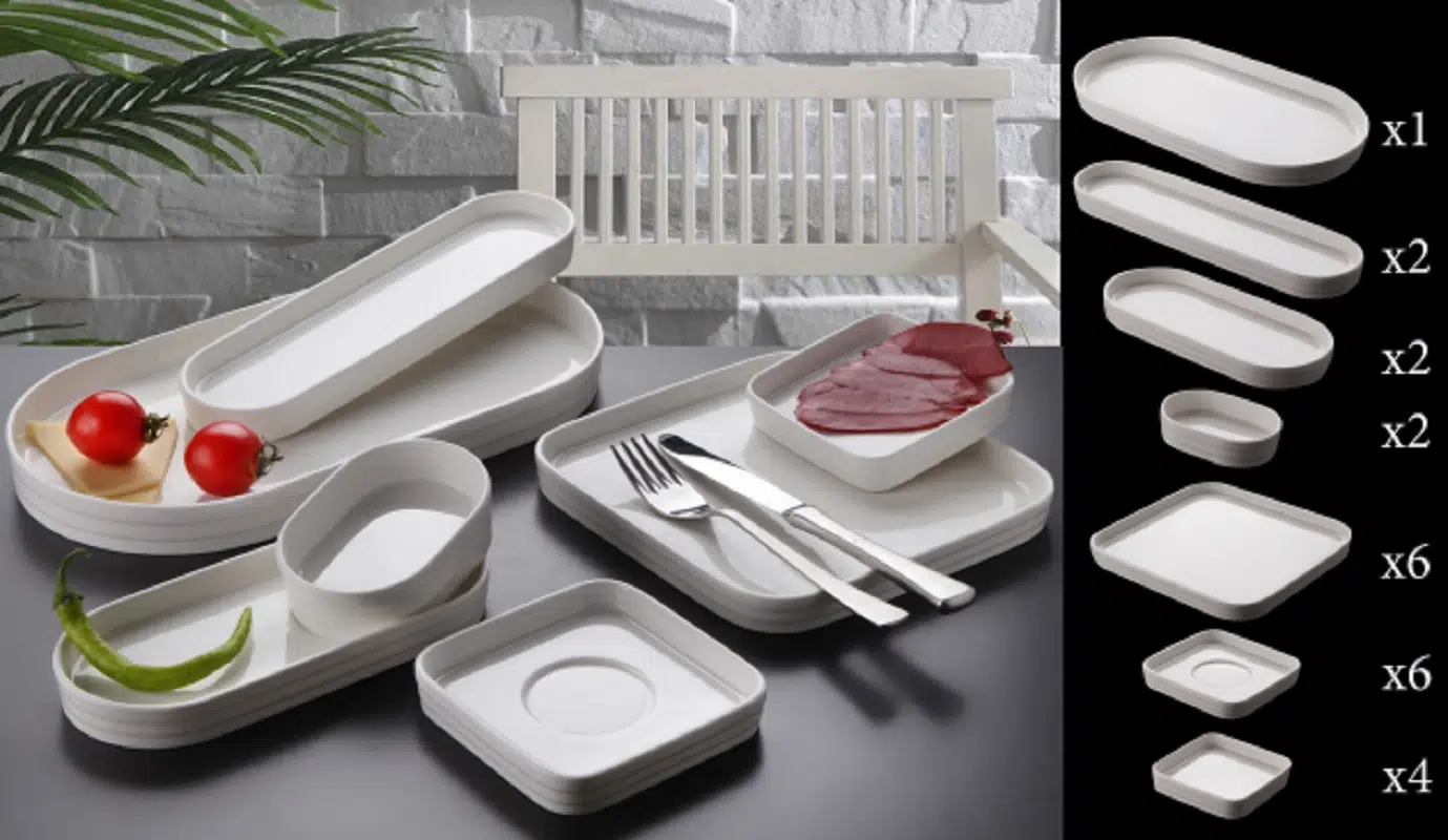 Gönül 23 parça Porselen Kahvaltı Takımı G3295