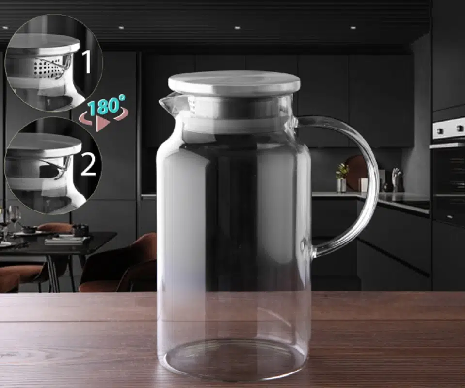 Gönül Borosilikat Cam Sürahi 1800 ml G3689
