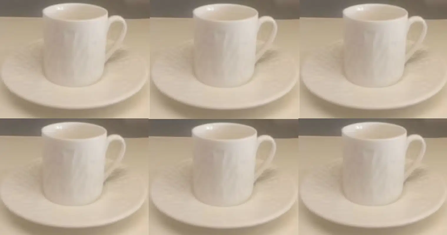 Kahramanlar 6 Kişilik Kahve Fincan Takımı 5501