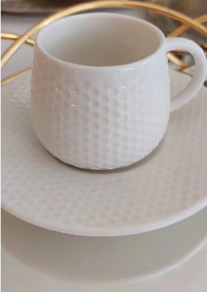 Kahramanlar 6 Kişilik Kahve Fincan Takımı 5503