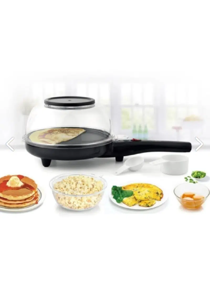 Kiwi Mısır Patlatma Krep Omlet Makinesi KSM2418