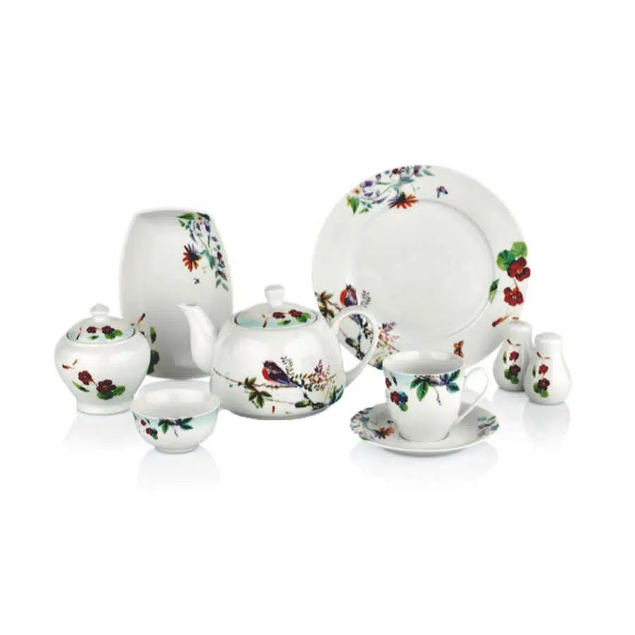 Korkmaz 30 Parça A 8840 Yuvarlak Kahvaltı Takımı