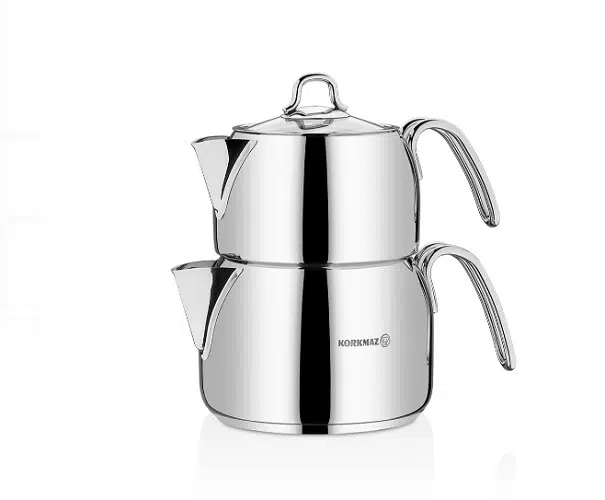Korkmaz A027 Perla Midi Çaydanlık Takımı 