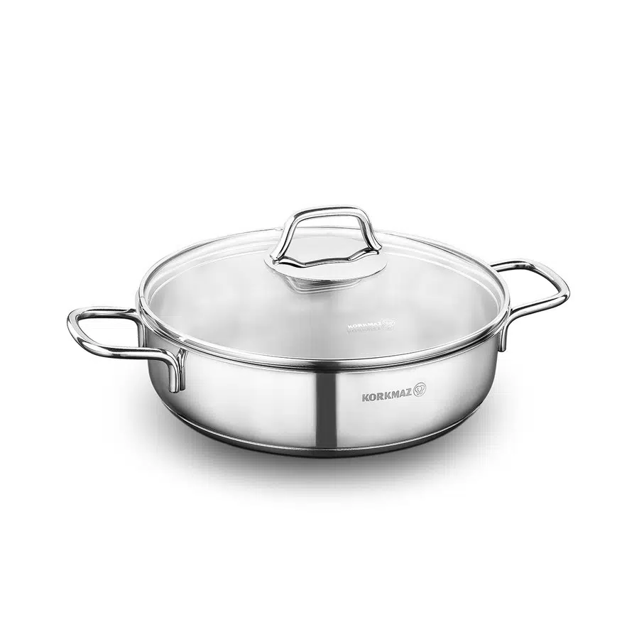 Korkmaz A1658 Perla Tencere 24X6,5 3Lt