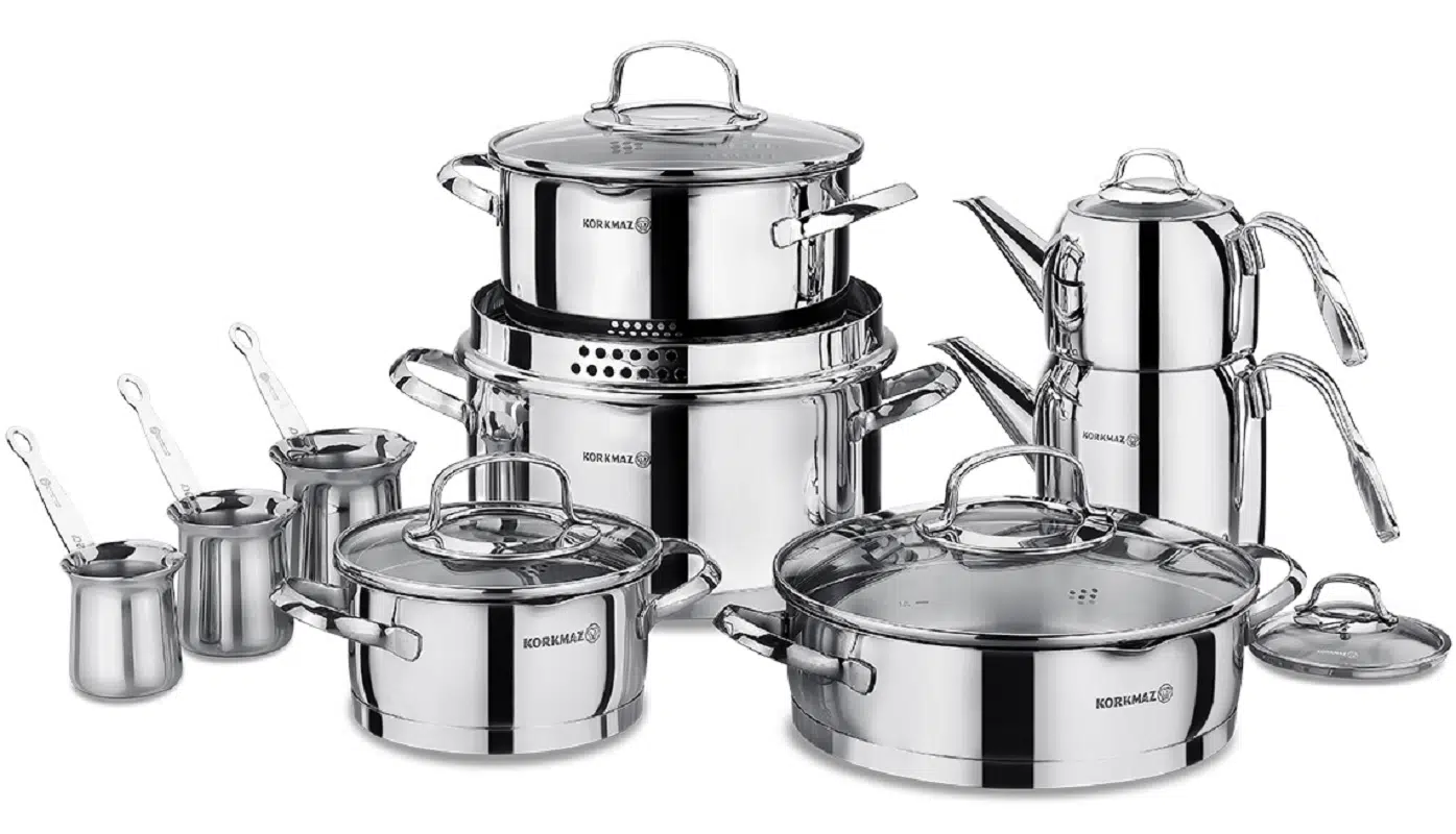 Korkmaz A1702 Steama 15 Parça Hiper Set