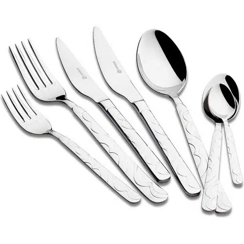 Korkmaz A2418 Spring 84 Parça Kaşık Çatal Bıçak Takımı