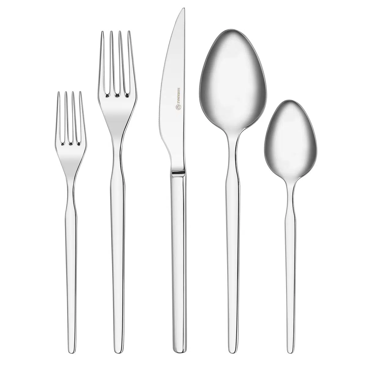 Korkmaz A2485 Truva 72 Parça Çatal Kaşık Bıçak Seti