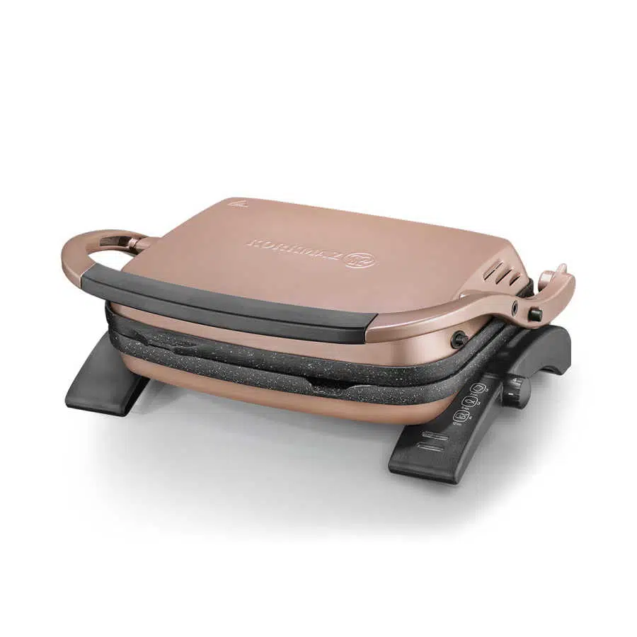 Korkmaz A329-20 Tostkolik Tost Makinası Rosegold
