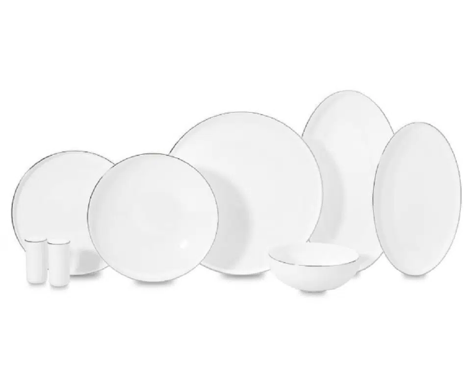 Korkmaz A8174 Diana Collection 60 Parça 12 Kişilik Porselen Yemek Takımı