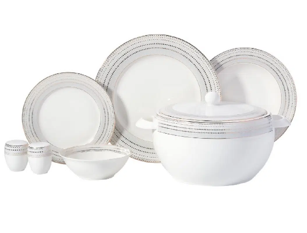 Korkmaz Perla Collection 60 Parça 12 Kişilik Porselen Yemek Takımı A8378