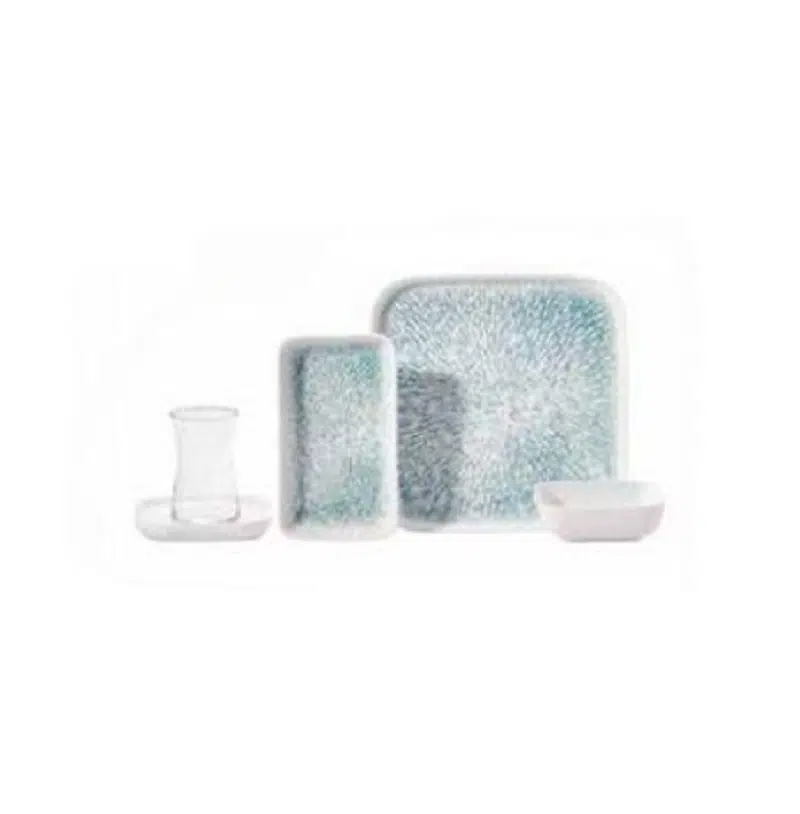 Korkmaz Plaza 25 Parça Porselen Kahvaltı Takımı 8853