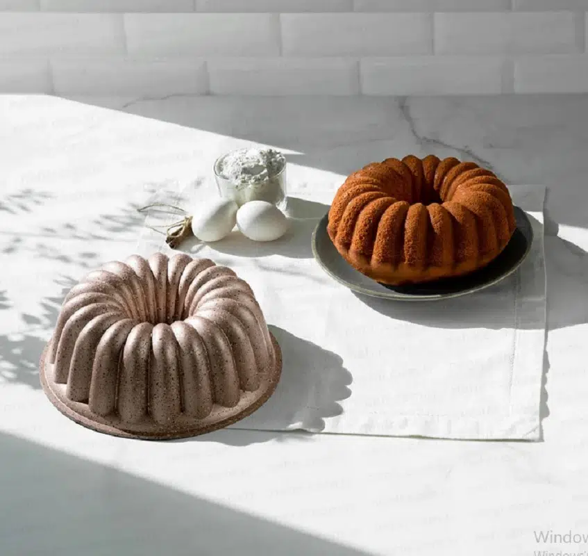 Nehir Açelya RoseGold Döküm Kek Kalıbı 26 cm M01005G