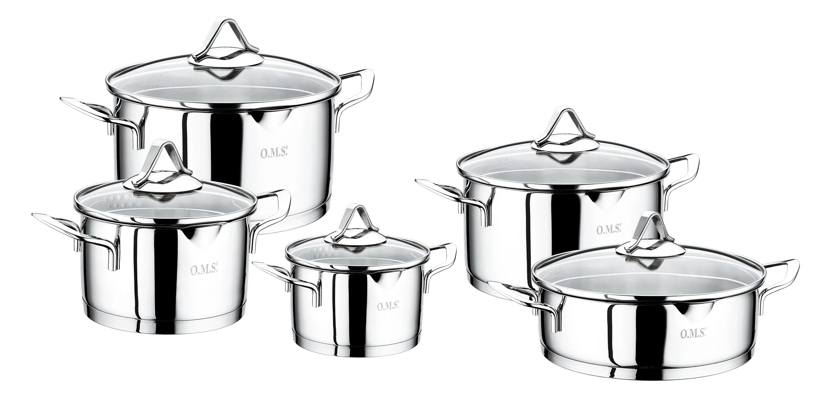 Oms 10 Parça Tencere Seti 1057 Sade