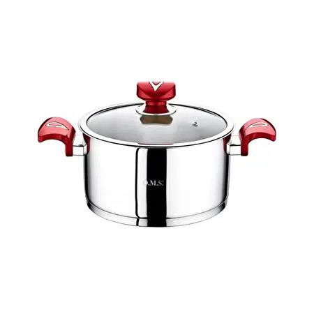 Oms 18X10 Cm Silindir Derin Tencere 2035